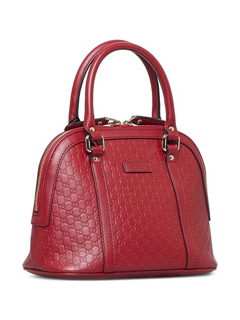 gucci microguccissima mini dome satchel|GUCCI Soft Microguccissima Dome Satchel Red .